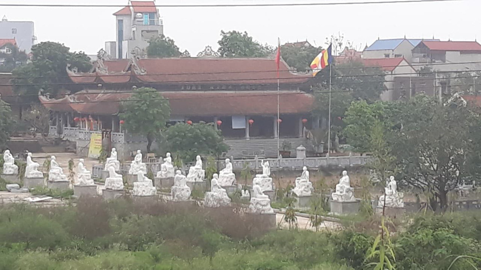 Buddhist statues at Hanoi pagoda vandalized en masse