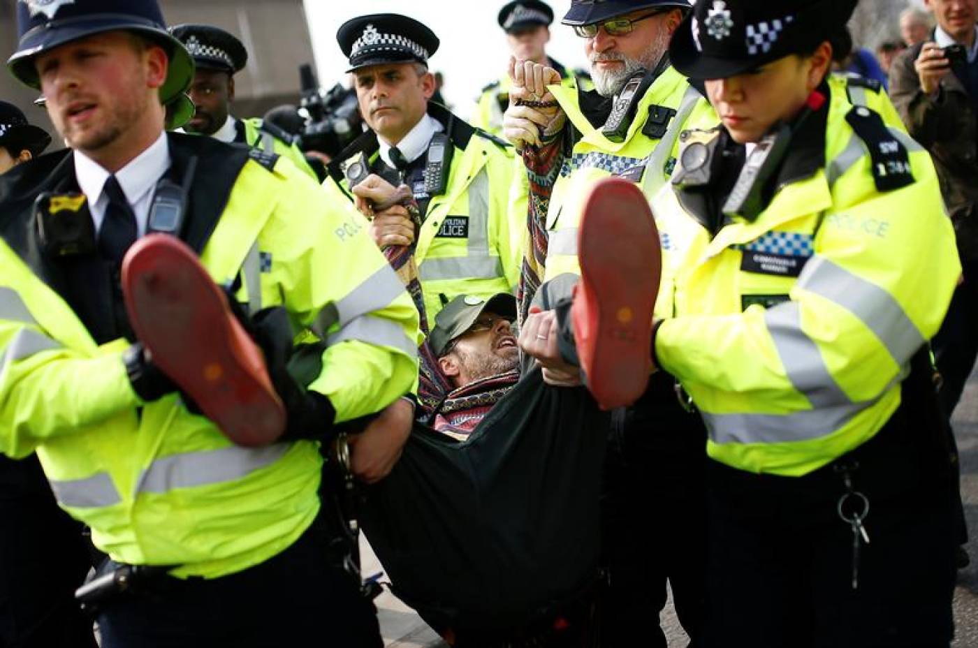 Arrests at London climate-change protests top 1,000