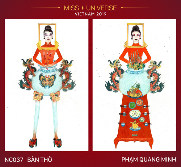 Ban tho sparked serious controversy after being posted to Miss Universe Vietnam’s official Facebook page. Photo: Tuoi Tre