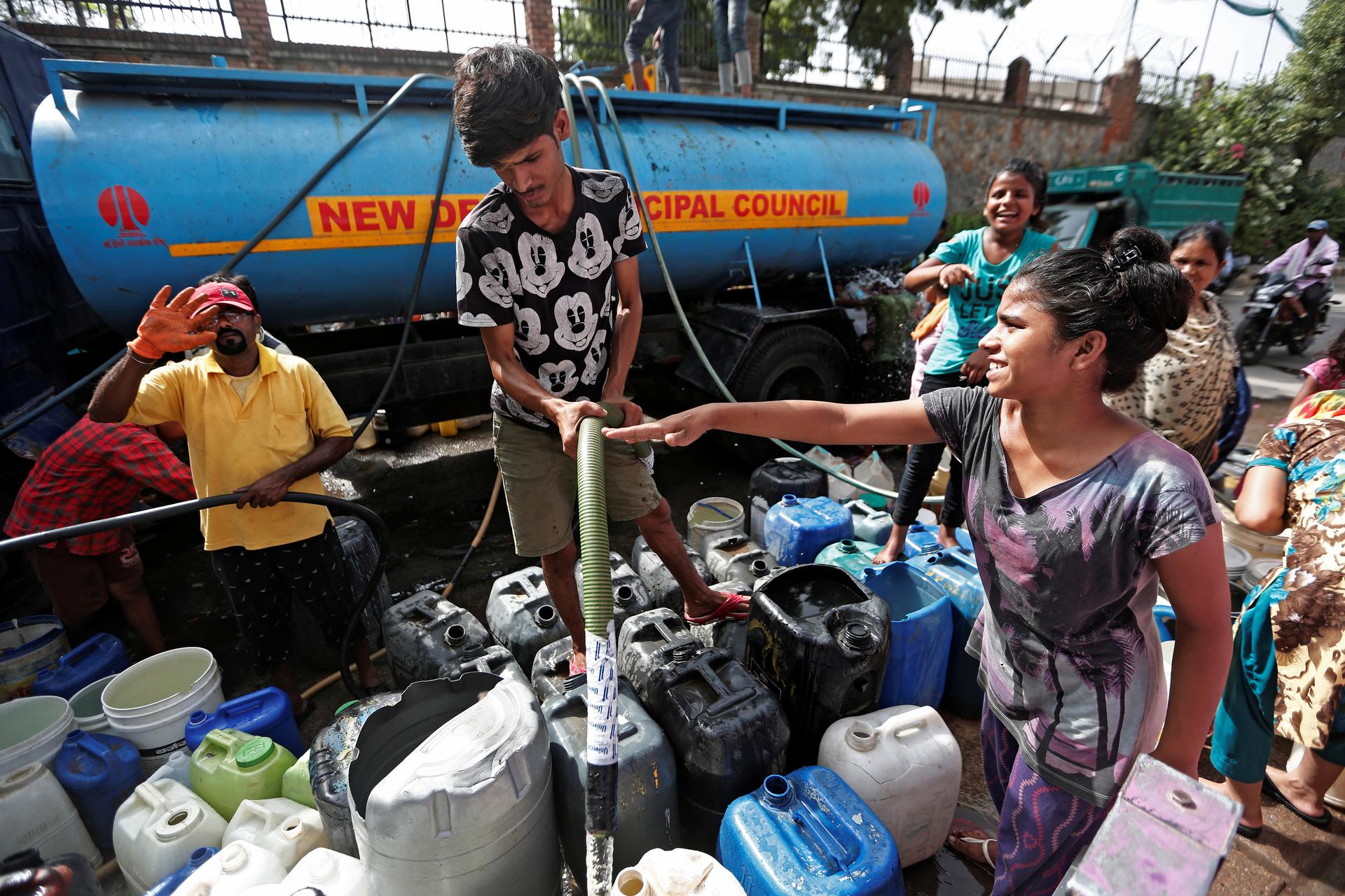In drought-hit Delhi, the haves get limitless water, the poor fight for every drop