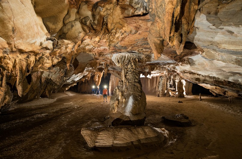 Thien Duong Cave within the Phong Nha - Ke Bang National Park in the north-central province of Quang Binh. Photo: supplied