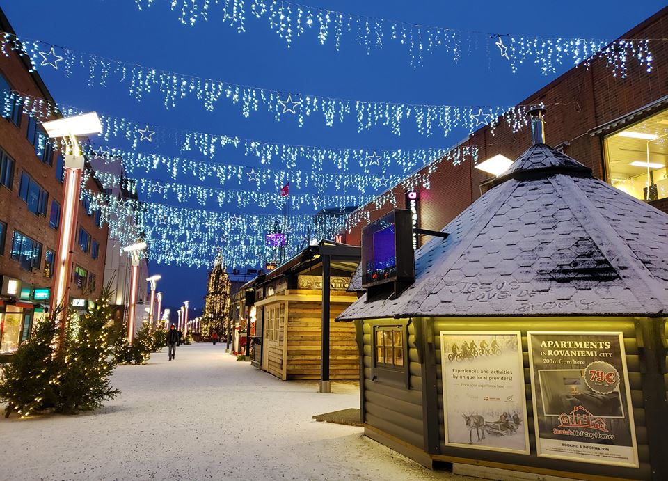 Dang Khoa visited Finland at Christmas time in December 2018