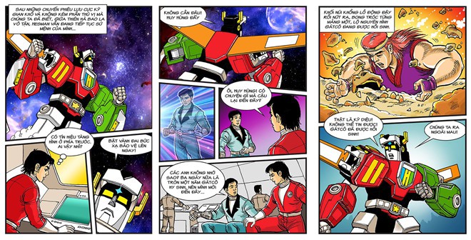 ‘Voltron’ spin-off comic brings back nostalgic memories, causes copyright concerns in Vietnam