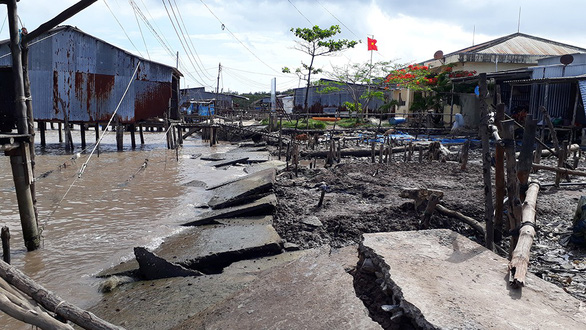 Subsidence endangers Mekong Delta in Vietnam
