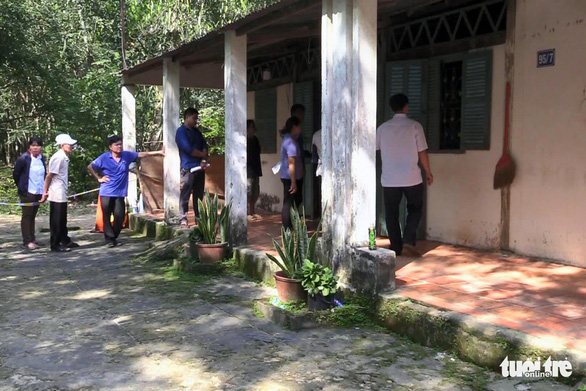 The house where an elderly man was murdered in Binh Duong Province on October 20, 2019. Photo: Tuan Duy / Tuoi Tre