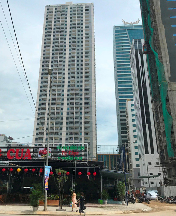 The Muong Thanh hotel and apartment complex in Ngu Hanh Son District, located in the central Vietnamese city of Da Nang. Photo: Doan Cuong / Tuoi Tre