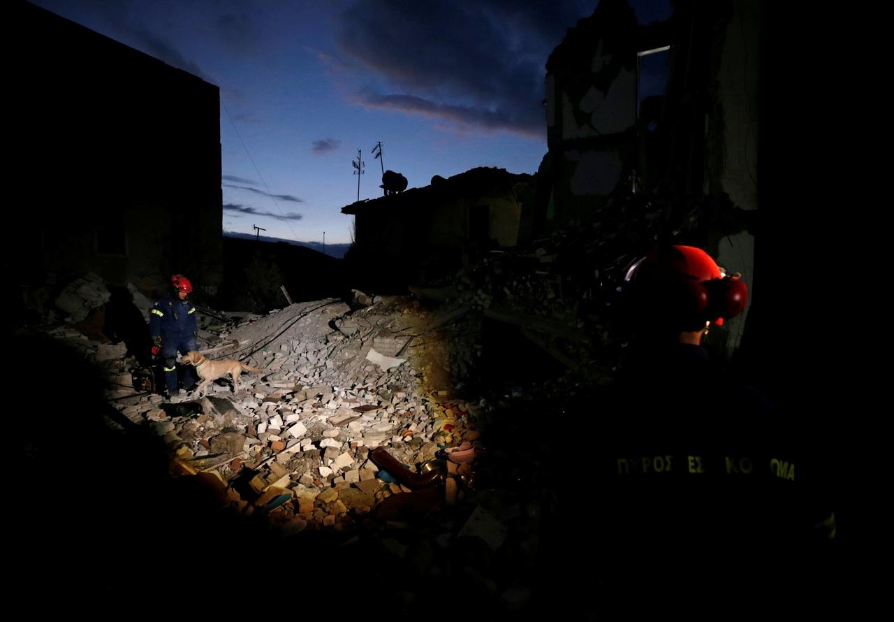 Rescuers work through the night as Albanian quake toll hits 25