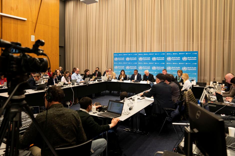 Director-General of World Health Organization (WHO) Tedros Adhanom Ghebreyesus takes part in a news conference after a meeting of the International Health Regulations (IHR) Emergency Committee for Pneumonia due to the Novel Coronavirus 2019-nCoV in Geneva, Switzerland, January 22, 2020. Photo: Reuters