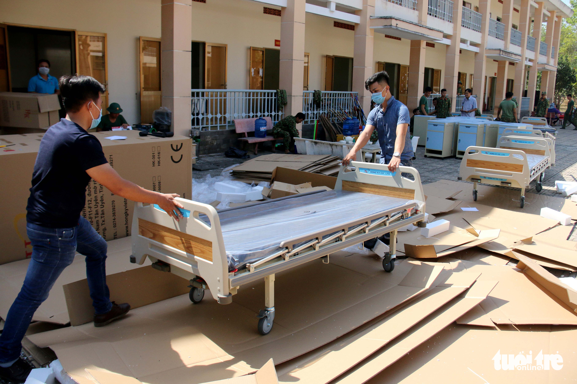 Ho Chi Minh City’s makeshift hospital for novel coronavirus treatment to open next week