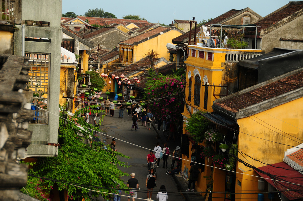 A street in Hoi An Ancient Town, located in the central province of Quang Nam, is captured in February 2020. Photo: B.D. / Tuoi Tre