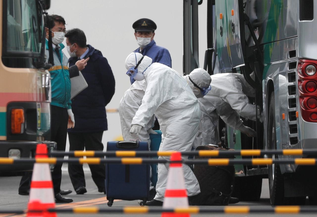 Two passengers from coronavirus-hit cruise ship in Japan die as public criticism grows