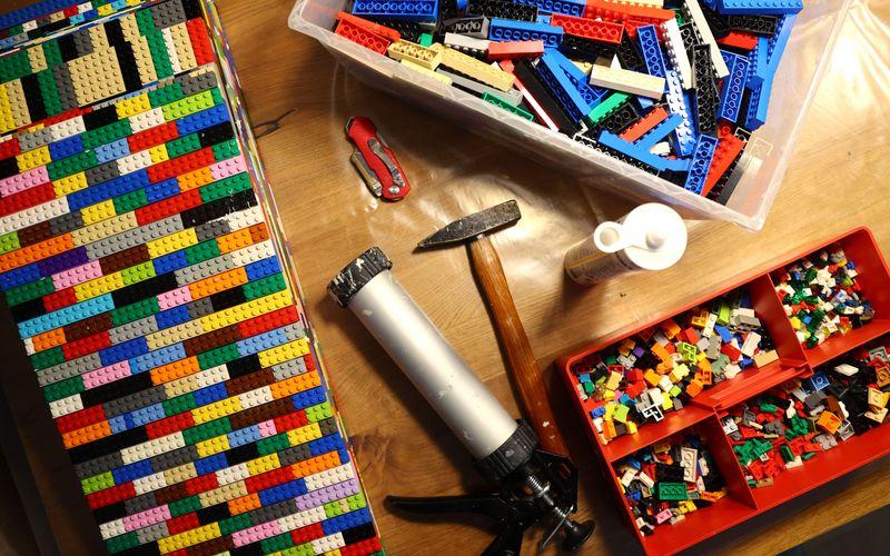 Donated Lego bricks and tools needed to build a wheelchair ramp are seen in the living room of 'Lego grandma' Rita Ebel, at her flat in Hanau, Germany, February 17, 2020. Picture taken February 17, 2020. Ebel started to build the ramps almost one year ago to raise awareness for handicapped people in her hometown of Hanau. Meanwhile, dozens of stores use the ramps to ease entry for wheelchair users.  Photo: Reuters