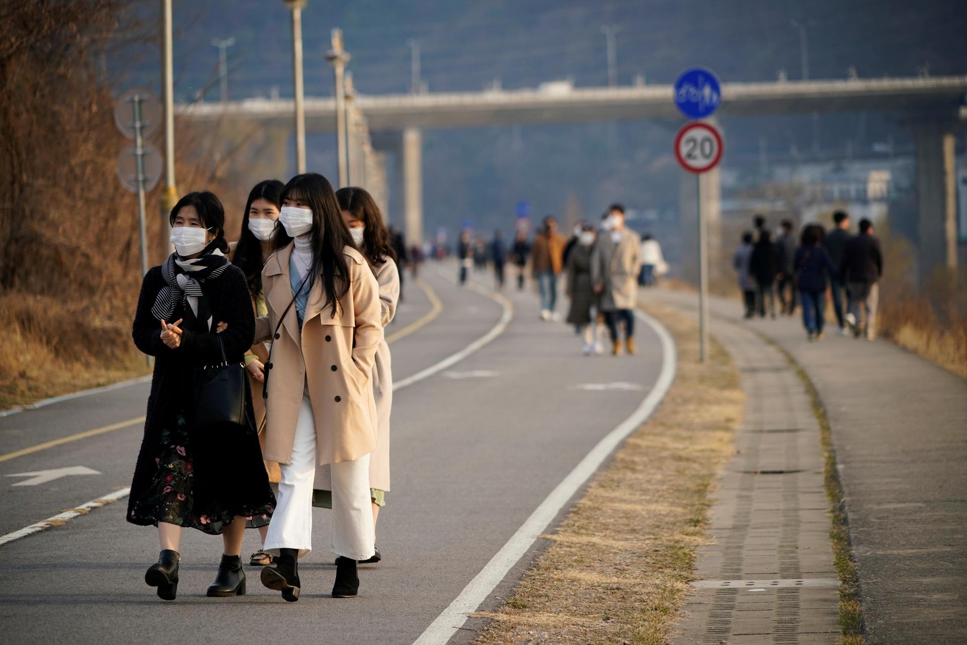 Mayor in virus-hit South Korean city says outbreak may be slowing