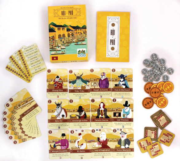 A set of ‘Hoi Pho’ board game on display.