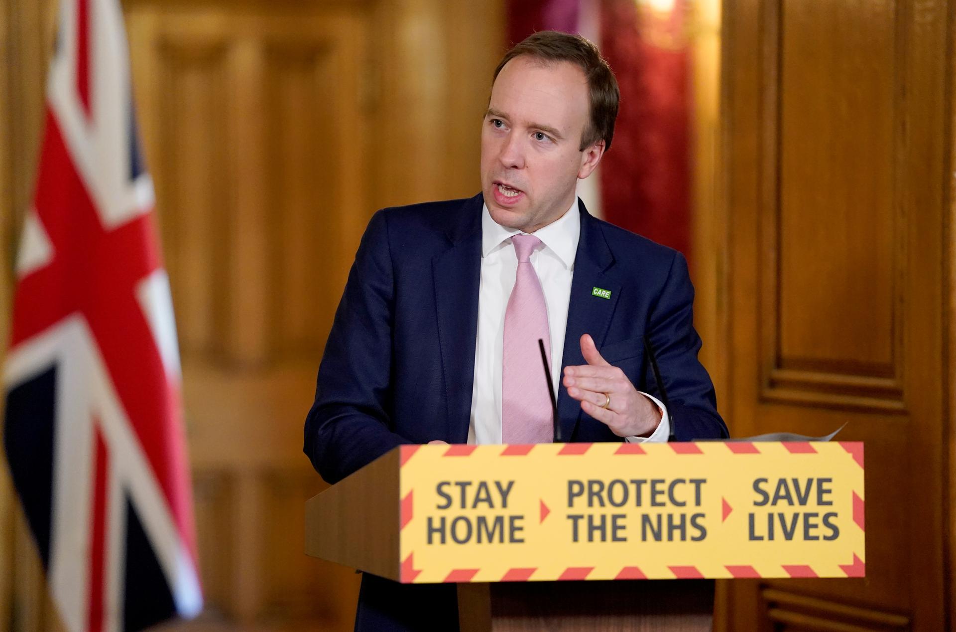 'Too early' to lift UK lockdown but coronavirus outbreak peaking, minister says
