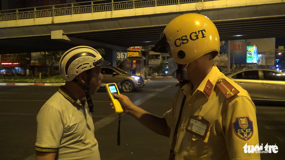 Drunk drivers fined on first day of intensive campaign to inspect Saigon’s road users