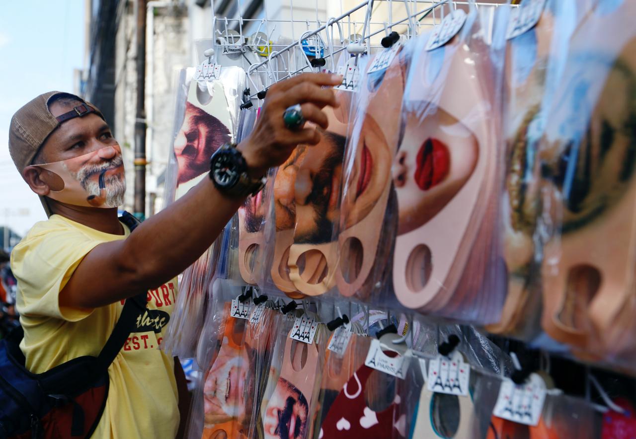 Fashion masks a hit as Indonesians, Malaysians seek style in safety