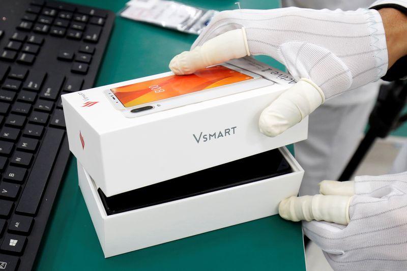Vietnam's Vingroup says produces first 5G smartphones under Vsmart brand