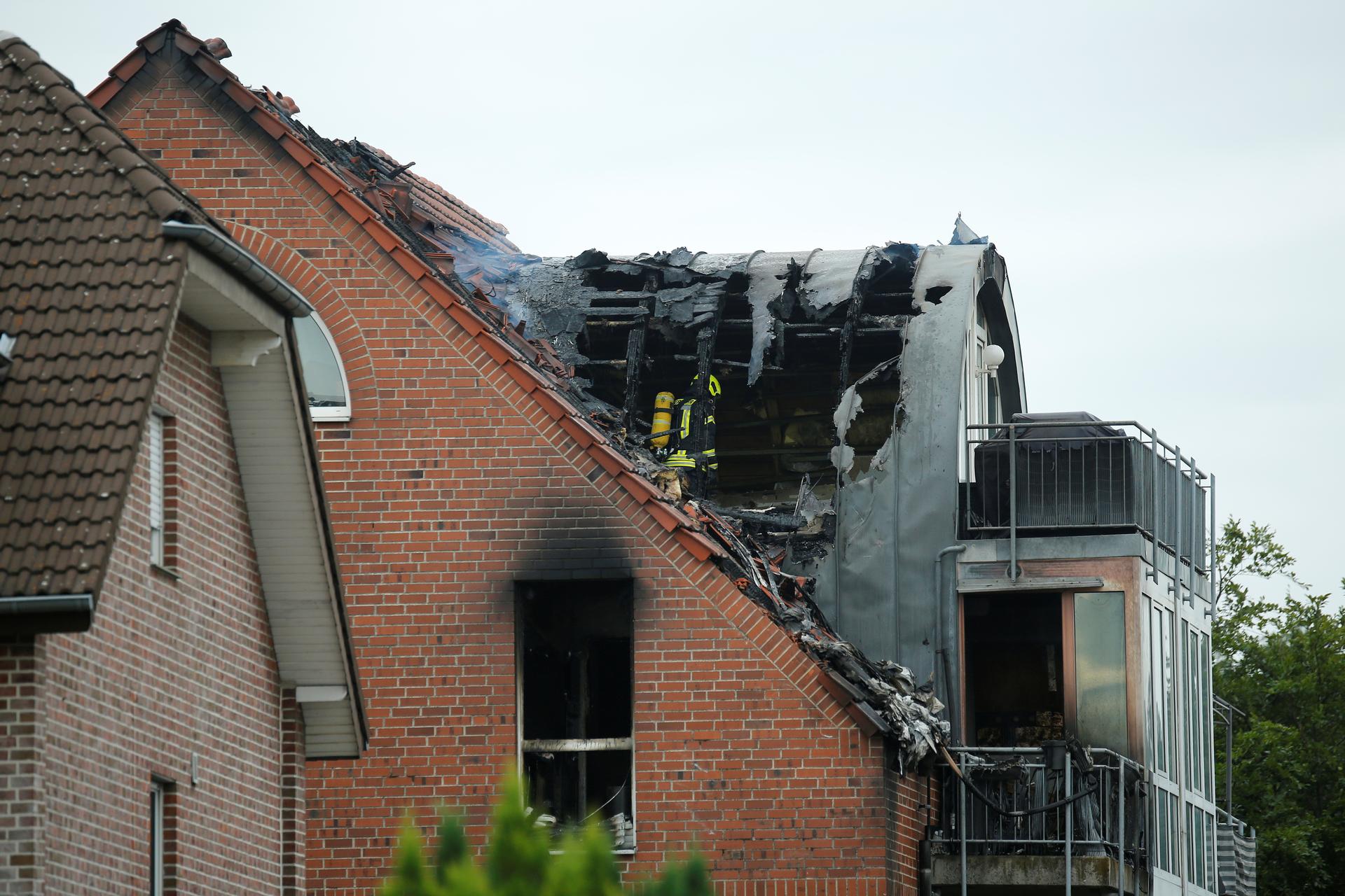 Small plane crashes into house in Germany, killing three people