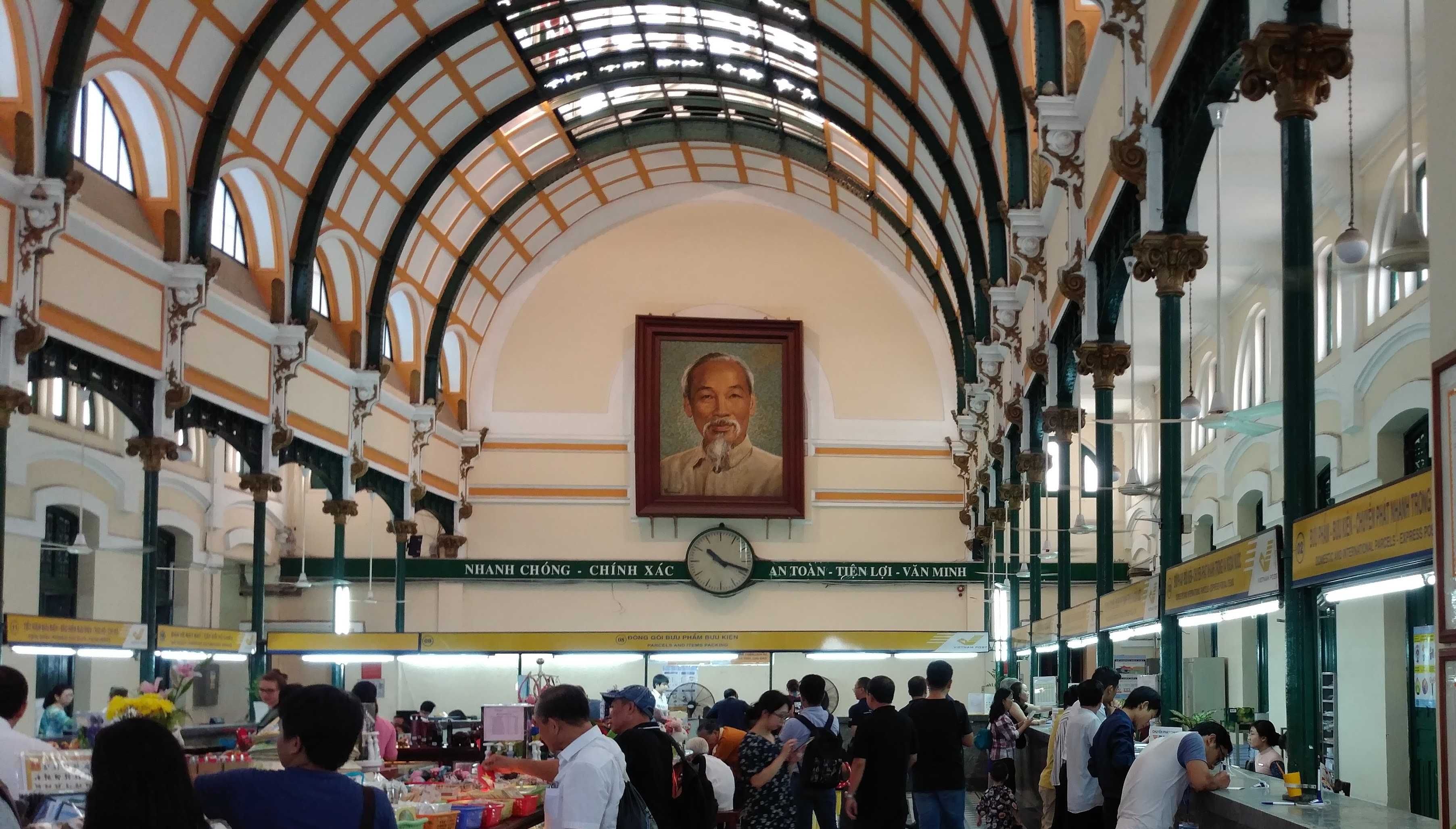 Saigon Central Post Office is seen in a photo taken by Kyle Nunas in September 2017.