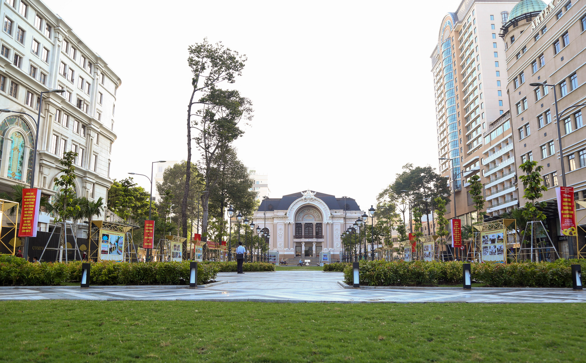 Ho Chi Minh City reopens park outside downtown opera house
