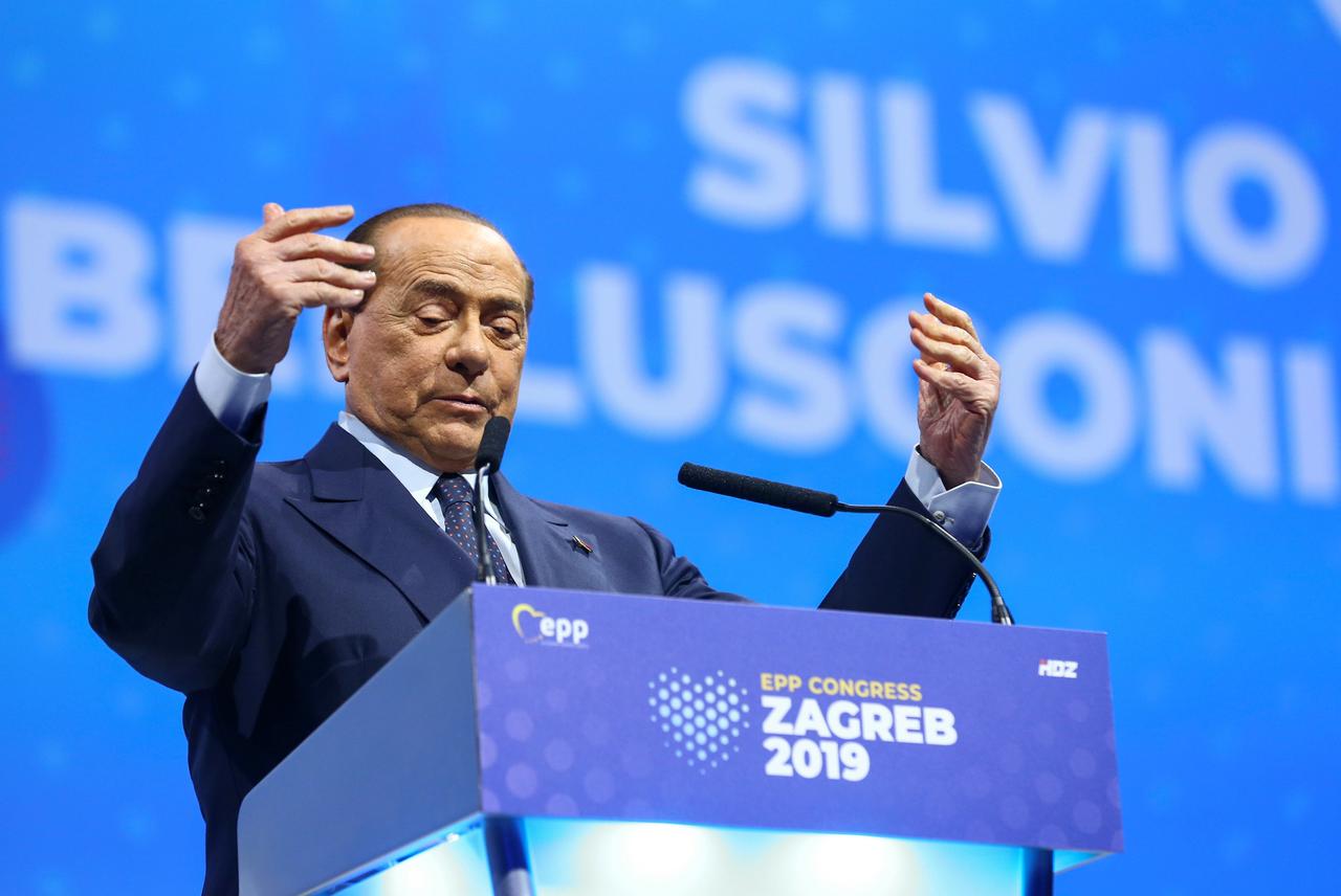 Italy's former PM Berlusconi tests positive for coronavirus