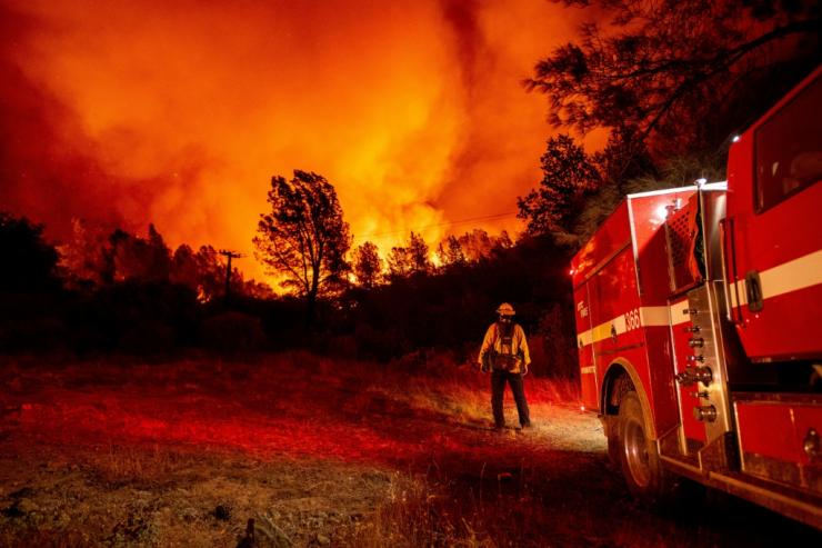 California Battles Largest-ever Fire As Eight Killed In Western US