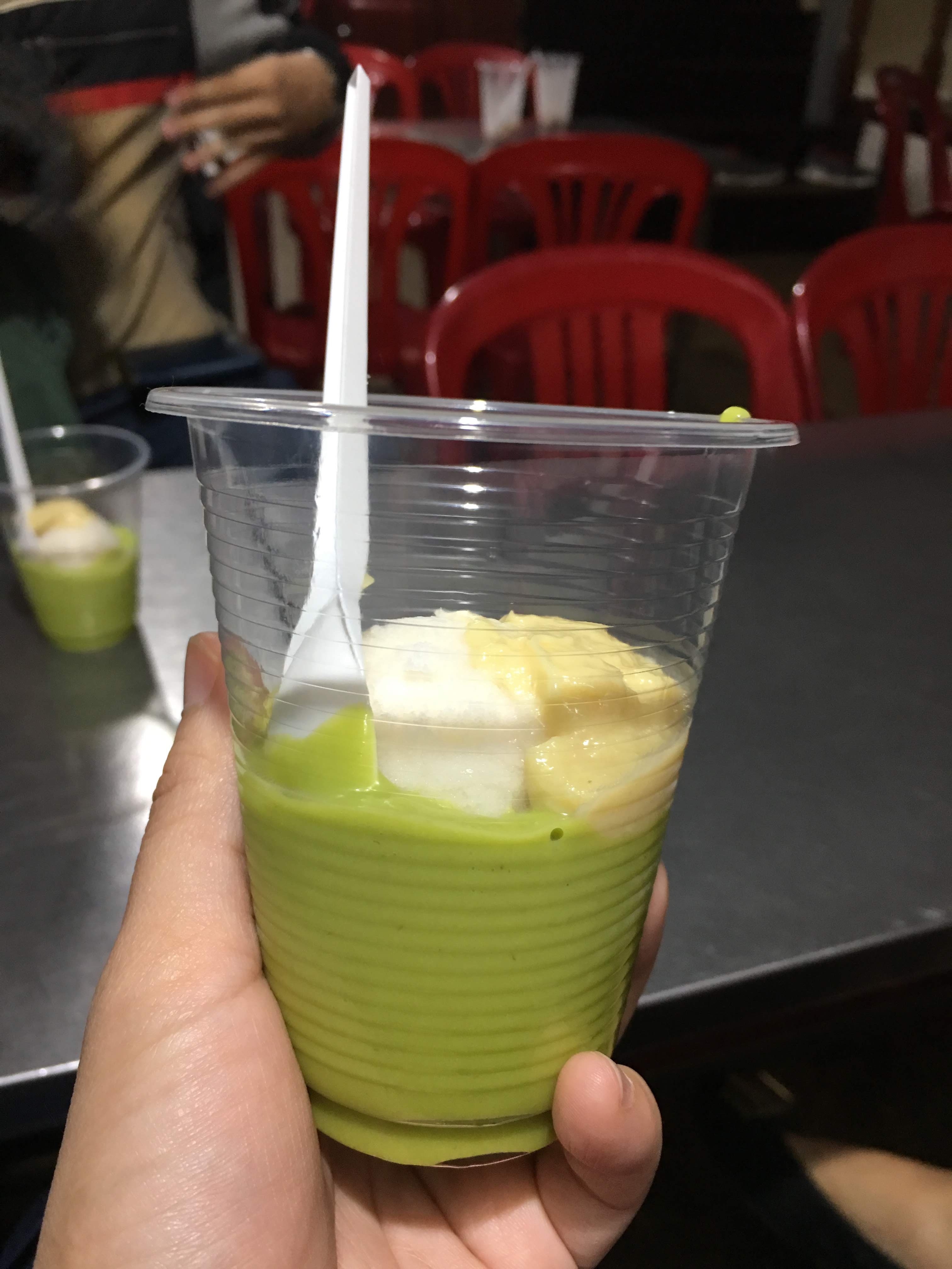 A file photo shows 'kem bơ', a signature delicacy in the Central Highlands City of Da Lat which is a mixing of avocado smoothie and ice cream, taken at a shop in Da Lat. Photo: DOng Nguyen/ Tuoi Tre News