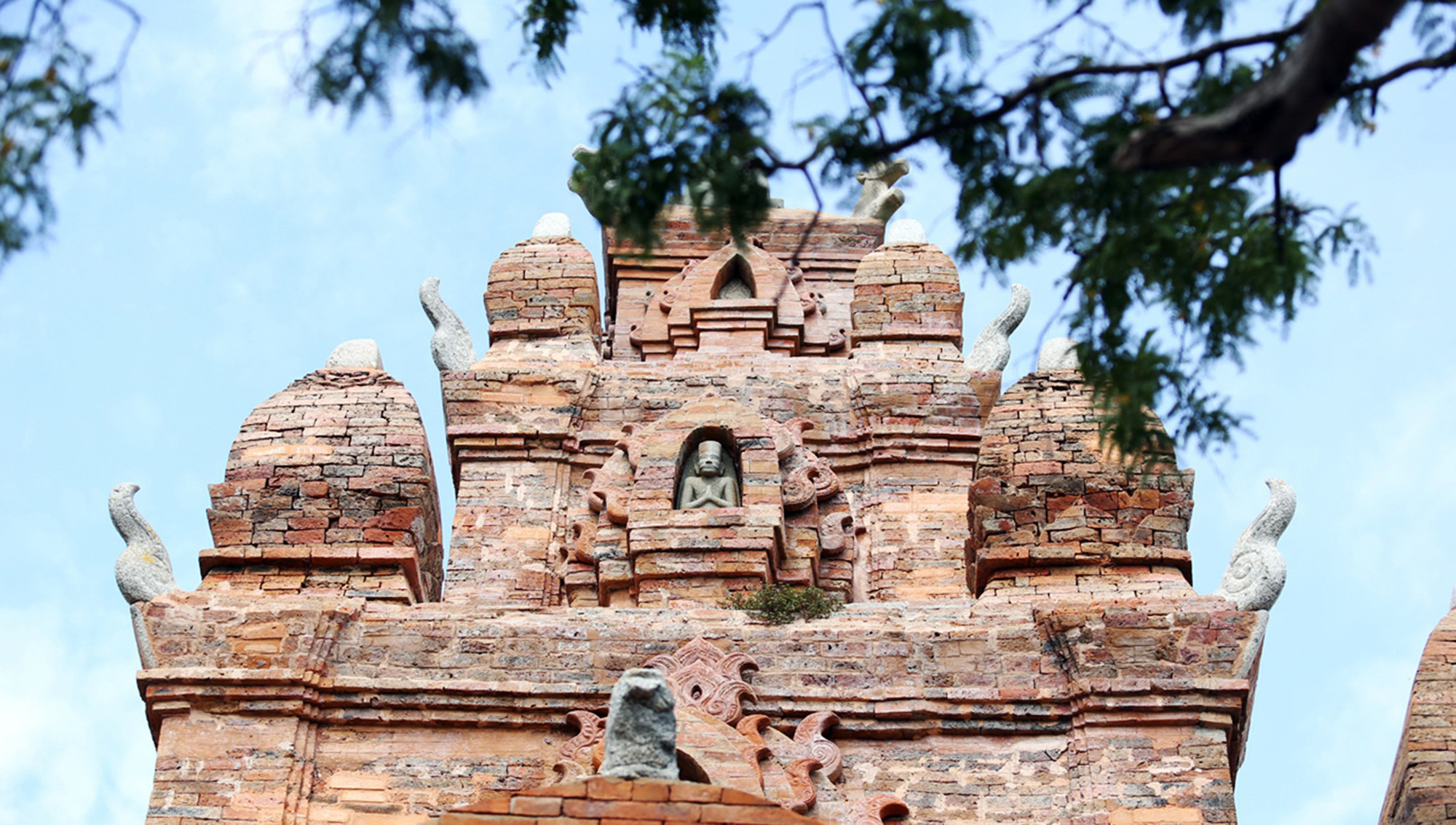 A Cham temple is seen in Ninh Thuan Province, Vietnam. Photo: Gia Tien / Tuoi Tre