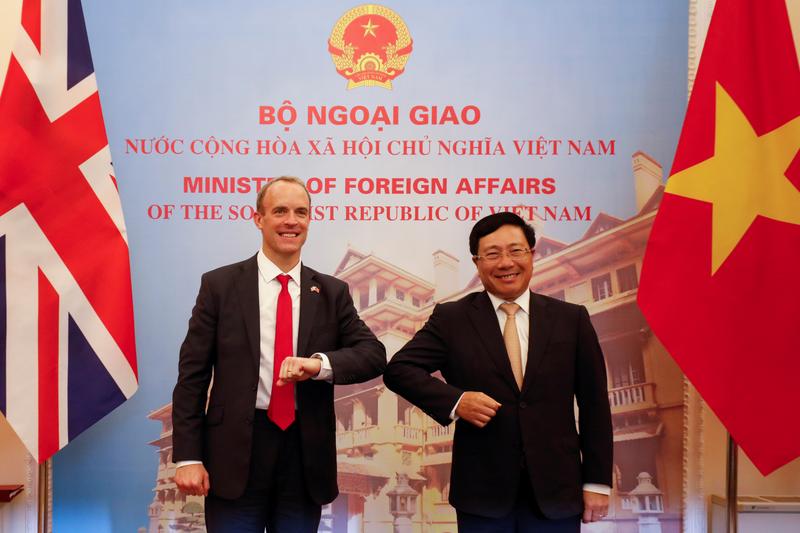 UK secures Vietnam backing to join Trans-Pacific trading group, Raab says