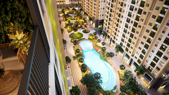 An apartment complex in the eastern part of Ho Chi Minh City. Photo: Hung Thinh Land