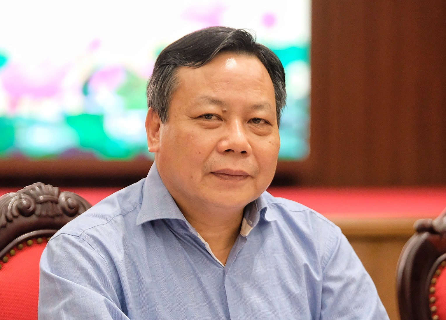 Nguyen Van Phong, deputy secretary of the Hanoi Party Committee for the 2020-25 tenure. Photo: Nam Tran / Tuoi Tre