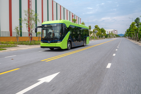Vietnam's VinFast tests new electric bus