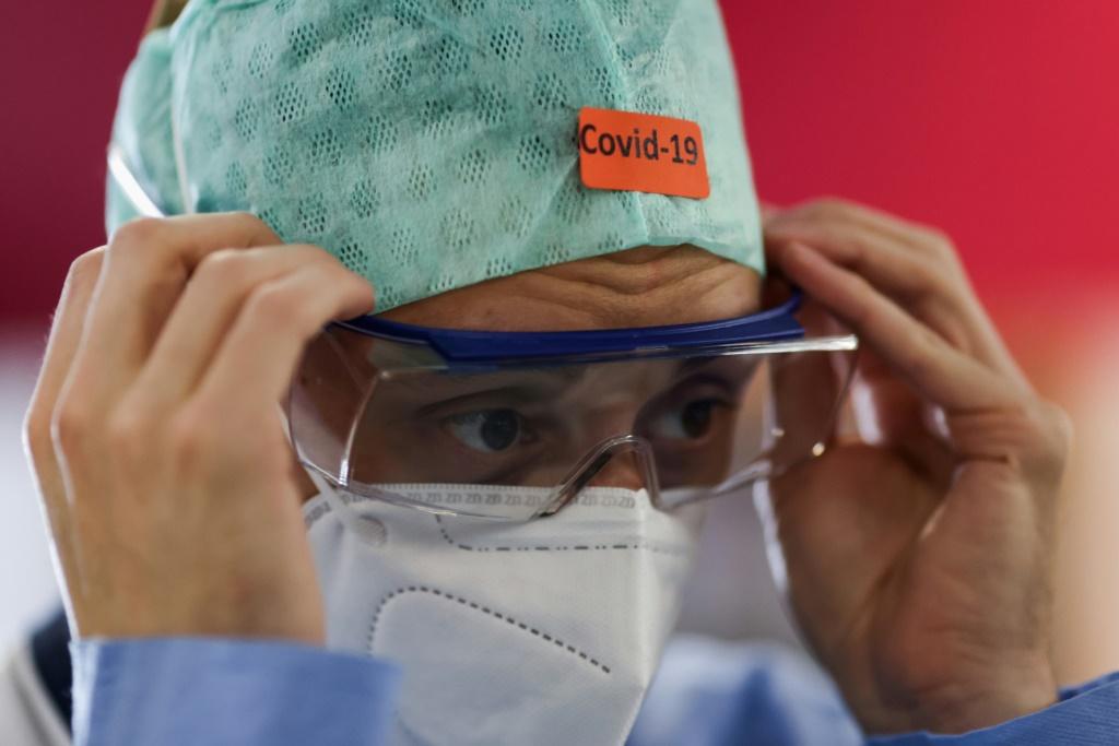 Staff at the hospital in the Belgian city of Liege say they are fighting a losing battle against coronavirus. Photo: AFP