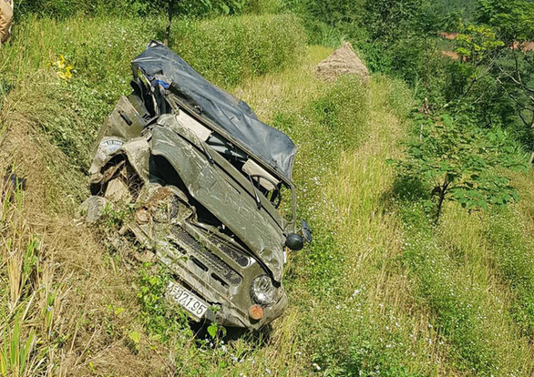 Off-road vehicle’s plunge kills three, injures four in northern Vietnam