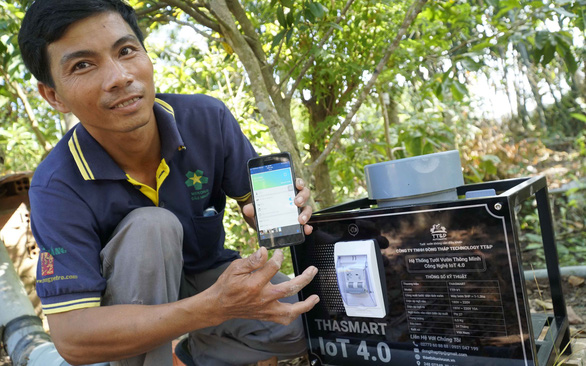 Self-taught technician in Mekong Delta authors fully automated irrigation system