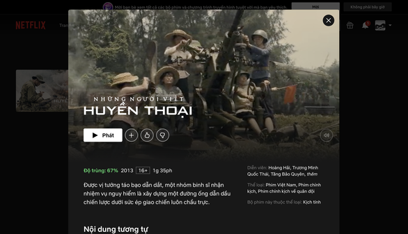 Netflix reveals license for two Vietnamese movies questioned of copyright infringement