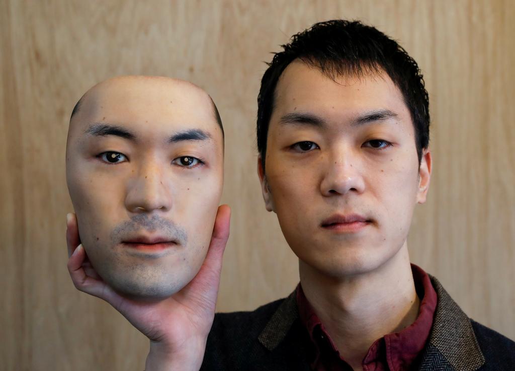 Wearing someone else's face: Hyper-realistic masks to go on sale in Japan