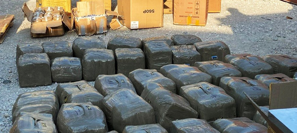 Hidden chamber in Vietnam port found stuffed with 665 kilograms of marijuana