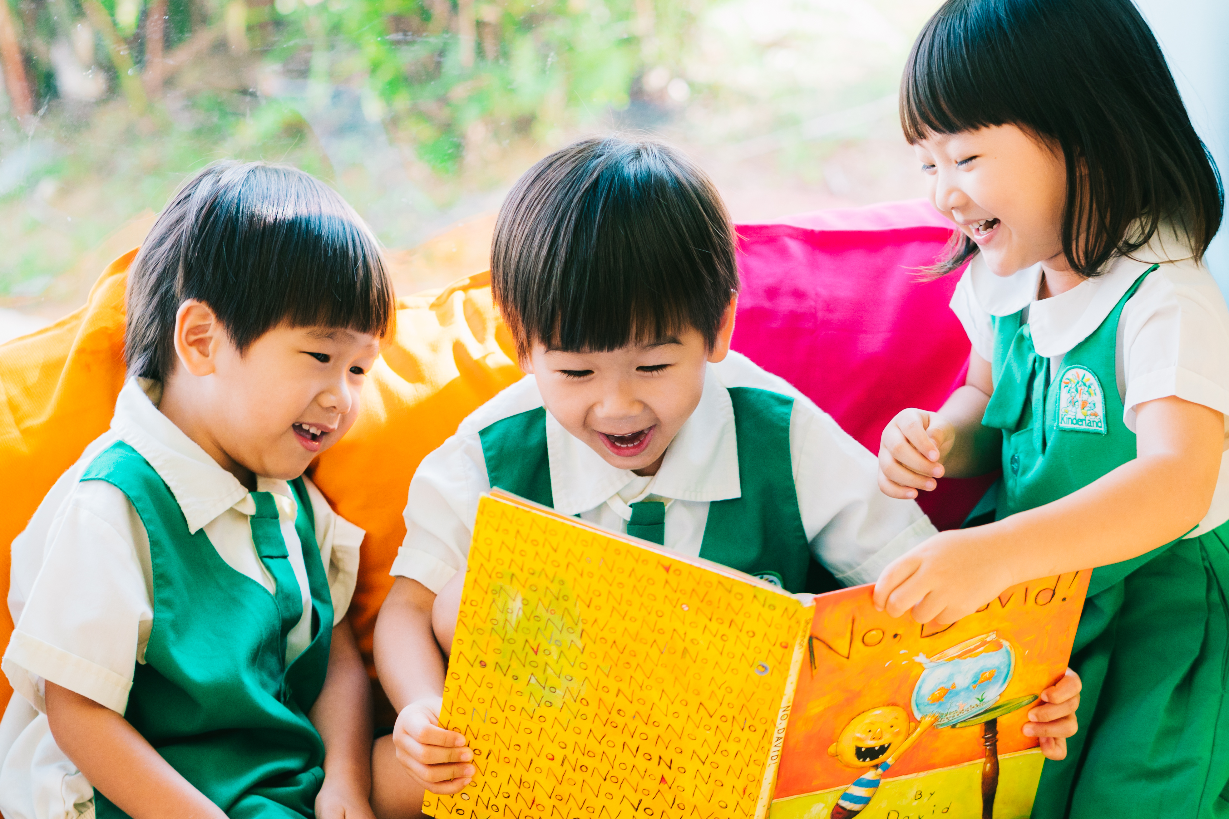 Children discover the world through reading