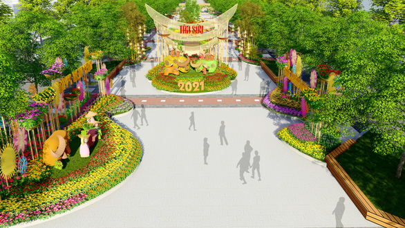 Ho Chi Minh City’s 2021 Flower Street to resemble countryside life