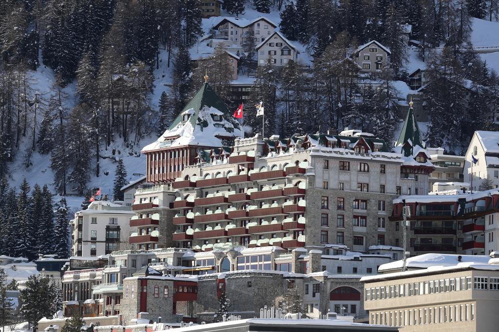 A general view of a snow-covered landscape as the spread of the coronavirus disease (COVID-19) continues in the Alpine resort of St Moritz, Switzerland, January 18, 2021. Photo: Reuters