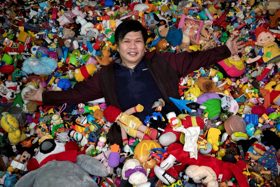 Philippine collector amasses super-sized collection of fast-food restaurant toys