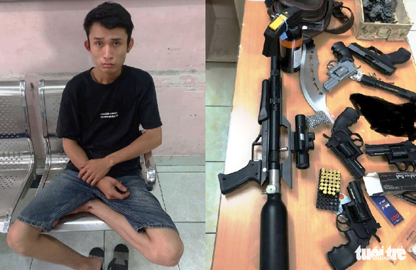 Man held for illegal hoarding, trading of weapons in Ho Chi Minh City