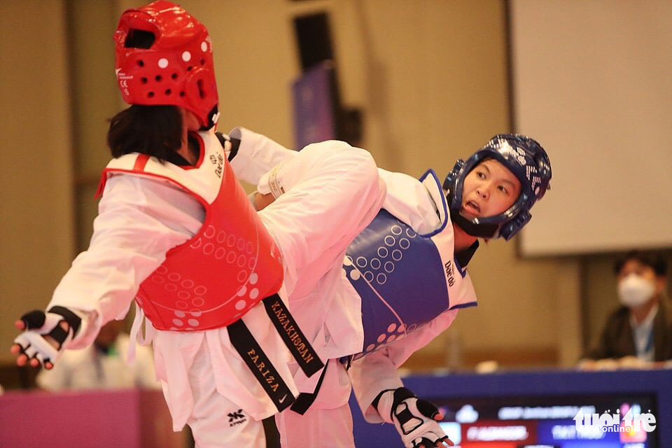 Vietnamese athlete strikes gold at Asian taekwondo championship Tuoi