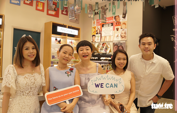 Members participating in an event of the We shine initiative launched by We Can in a supplied photo.