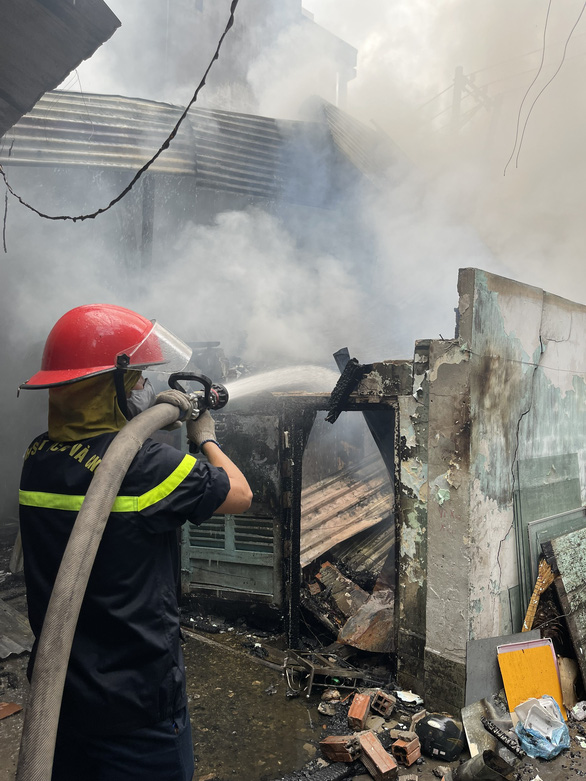 House fire triggers multiple explosions in Ho Chi Minh City