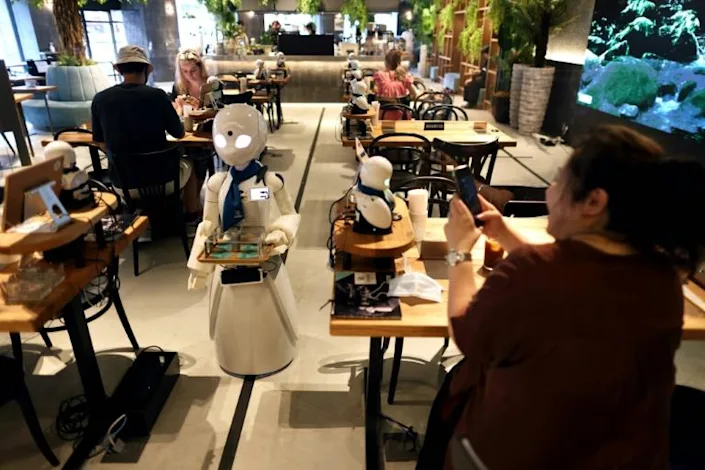 Tokyo robot cafe offers new spin on disability inclusion