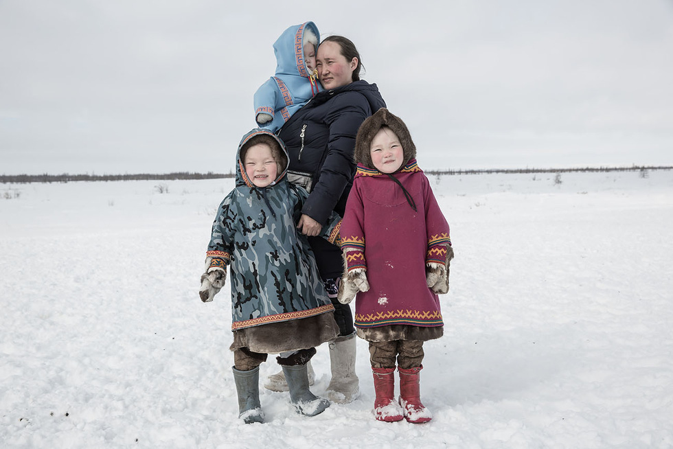 'Nomads' from the series 'People of Tundra.’ Photo: Yulia Nevskaya