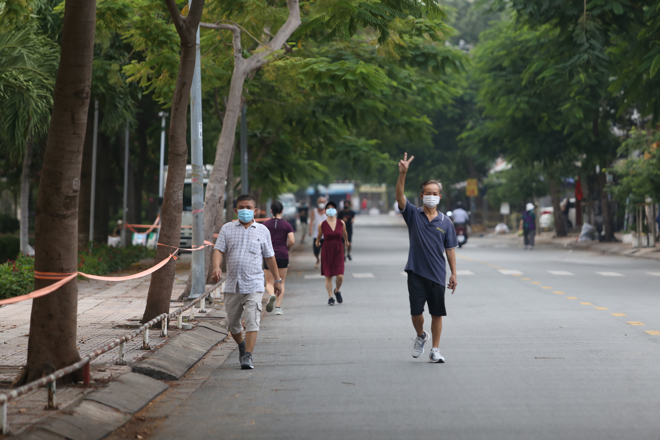 Residents resume outdoor physical activities in Ho Chi Minh City